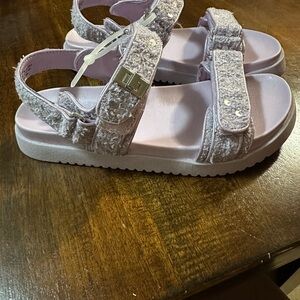 Steve Madden Purple Sandals with Adjustable Straps brand new